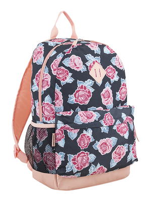 Eastsport Unisex Multi-Purpose Mesh Backpack with Front Pocket English Rose  