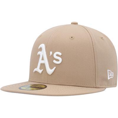 New Era Men's New Era Khaki/Olive Oakland Athletics Pink