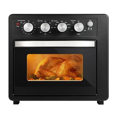 BLACK+DECKER Crisp 'N Bake 8-Slice Stainless Steel Convection Toaster Oven  (1500-Watt) in the Toaster Ovens department at