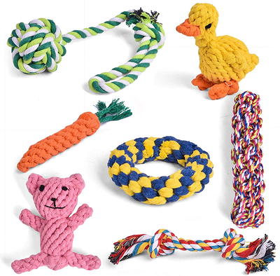 Youngever 6 Pack Dog Rope Toys, Puppy Chew Toys Dog Toys for Medium to Large Dogs