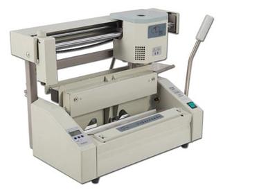 A4 size Automatic glue binding machine 320mm 50S glue book binder