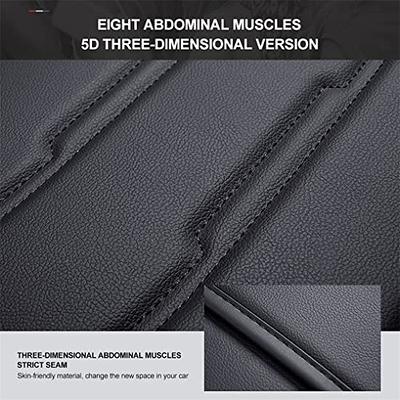 Luxury 5 Seats Car Seat Covers Fit for Tacoma Vehicles Front&Rear Seat  Protector Waterproof Leather Seat Cushion (Black Red with Pillows) - Yahoo  Shopping