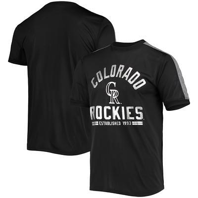 Colorado Rockies Women's Tank Top - Heathered Black