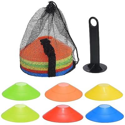  60 pack agile football cones with portable bags and