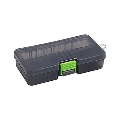 Fishing Lure Box,Fishing Tackle Box Transparent Grey Strong Removable DIY  Baffle Tools Storage Heavy Duty Bait Sequins Tackle Container Box for  Outdoor Angling Outdoor Green One Size - Yahoo Shopping