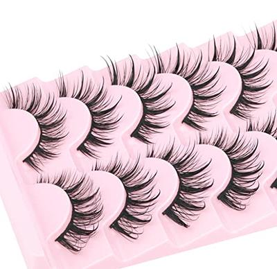 Manga Lashes Natural Wet Look False Eyelashes Manhua Anime Cosplay Korean  Makeup 3D Spiky Thick Lashes That Look Like Individual Clusters by Geeneiya