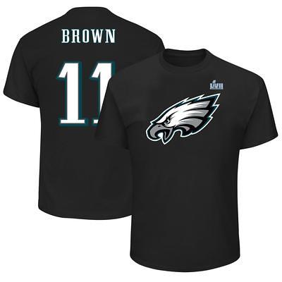 Jalen Hurts Philadelphia Eagles Youth Mainliner Player Name & Number Long  Sleeve T-Shirt - Midnight Green