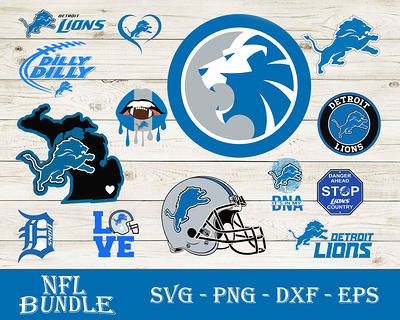 Detroit Lions Football Team SVG, Detroit Lions SVG, NFL Teams SVG