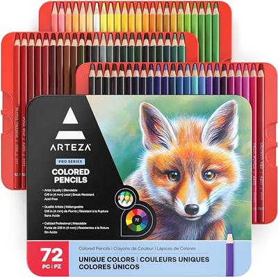 Shuttle Art 124 PCS Drawing Kit, Professional Drawing Supplies with Sketch,  Charcoal, Colored, Graphite, Pastel Pencils & Sticks, Complete Drawing