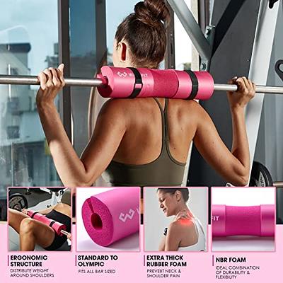 Gym Barbell Pad Set for Women and Men Gym Equipment, Barbell Pad Gym  Essentials Women, Gym