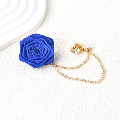 Flower Brooches for Women Plated /Rhinestone Gold Pin Collar