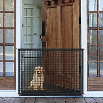 Fireplace Screen Safe Mesh Gate: Child Proof Barrier Guard Living Room Fire  Place Cover for Baby Toddler and Pets- 29 x 44.5 inches