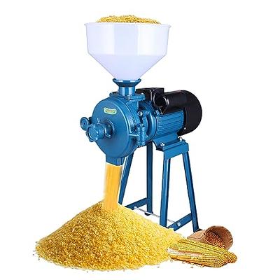 Electric Grain Mill Grinder Corn Grinder, 110V 3000W Commercial