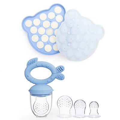 Baby Fruit Food Feeder Pacifier, Milk Frozen Set