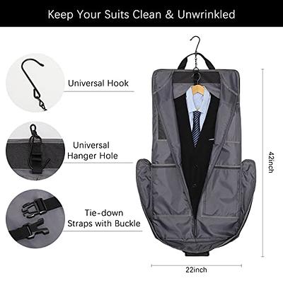 Convertible Suit Garment Bag with Shoulder Strap For Men-Modoker