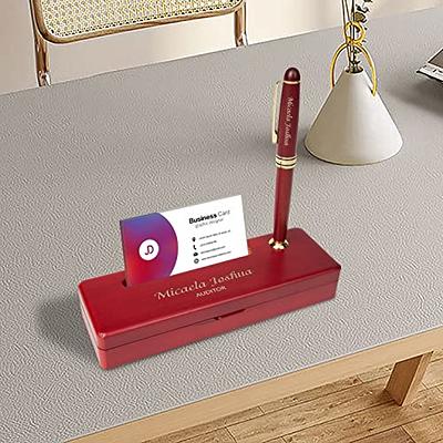 Ancolo Personalized Luxury Ballpoint Pen Writing Set-Stainless Steel Fancy  pens Custom with Your Name or Message, Perfect for