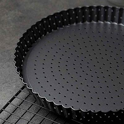 Pizza Pan Pizza Baking Pan Black Baking Sheets For Oven Nonstick Round  Pizza Tray 9 Inch Bakeware Carbon Steel Sheet Pans For Cooking  Multifunction 