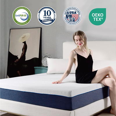 Mainstays 10 Memory Foam Mattress, Queen