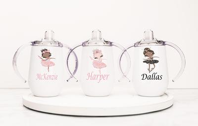 Personalized Sippy Cup Tumbler Toddler Gift, Baby Shower Gift, Its