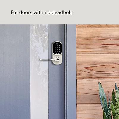 Yale Assure Lock 2 Keypad with Bluetooth and Norwood Lever in Satin Nickel