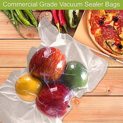 Syntus 100 Count Vacuum Sealer Bags Gallon 11 x 16 inch for Seal a Meal,  Commercial Grade Heavy Duty Precut Seal Bags, Food Vac Bags for Storage,  Meal