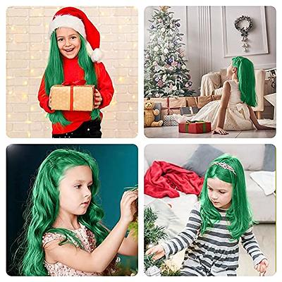 MSDADA Green Hair Chalk for Girls - New Hair Chalk Comb Temporary Washable  Hair Color Dye for