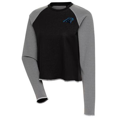 Arizona Cardinals Antigua Saga Long Sleeve Hoodie T-Shirt - Heather Black