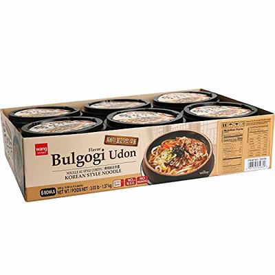 Nissin Cup Noodles Stir Fry Noodles in Sauce, Korean BBQ, 2.89 Ounce (Pack  of 6)