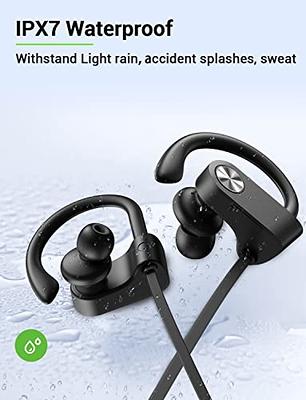 JOYWISE Bluetooth Wireless Headphones 16H Playtime Earbuds with Mic Stereo  in-Ear Earphones, IPX7 Waterproof Sports Sound Isolation Headsets for