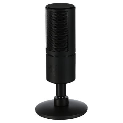 Razer Seiren V2 X USB Condenser Microphone for Streaming and Gaming on PC:  Supercardioid Pickup Pattern - Integrated Digital Limiter - Mic Monitoring  and Gain Control - Built-in Shock Absorber 