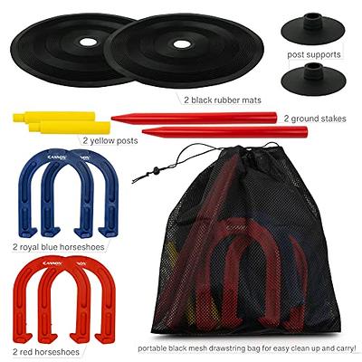 Cannon Sports Rubber Horseshoe Set, Indoor/Outdoor Game for Kids and Adults  - Yahoo Shopping