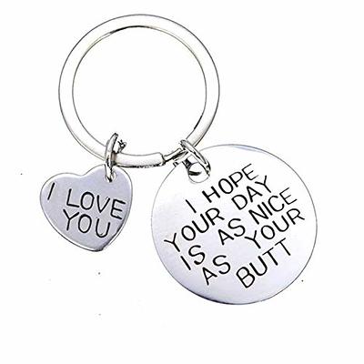 ShiQiao Spl Boyfriend Girlfriend Funny Couple Gifts for Him and Her  Keychain Gifts for Birthday Valentine's Day Thanksgiving Christmas