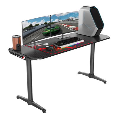 Inbox Zero 47 Gaming Desk, Z-Shape Large Size, With Cable Management  System (Black) Inbox Zero - Yahoo Shopping