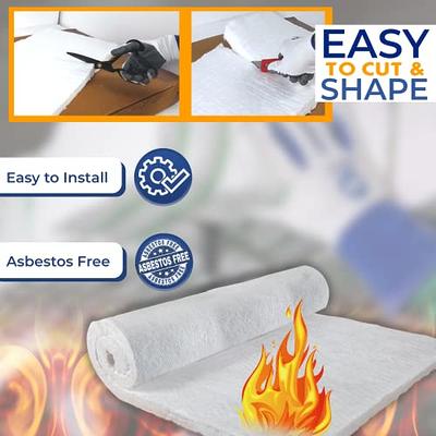 Ceramic Fiber Insulation Baffle Fire Blanket High Density Heat