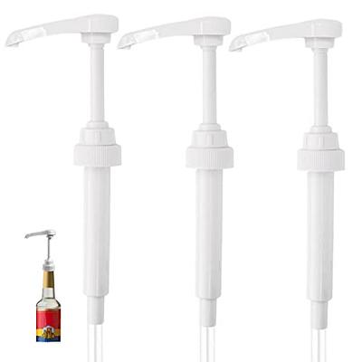 Syrup Heels Set,Coffee Milk Tea Dispenser Syrup Pump Liquid Dispenser for  Syrup Juice Bottle Dispenser Pump 