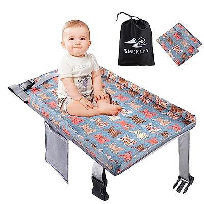 Airplane Footrest For Kids - Black Portable Toddler Travel Bed For Airplane  Seat, Leg Rest For Kids To Lie Down & Sleep On Long Flights - Snngv