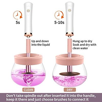 Makeup Brush Cleaner Machine Automatic Brush Cleaner Spinner