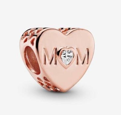 PANDORA Princess Heart Charm - Pink CZ - 791375PCZ 