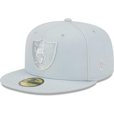 Las Vegas Raiders New Era NFL x Staple Collection 59FIFTY Fitted Hat -  Black/Gray