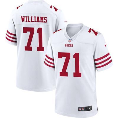 Men's Nike Trent Williams White San Francisco 49ers Player Game Jersey