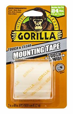 Gorilla Crystal Clear Double-Sided Super Glue Tape 5/8 inx20 ft Assembled  Product Weight 0.089 lbs 