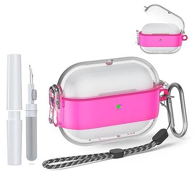 Valkit Compatible Airpods Pro 2nd/1st Generation Case Clear with Cleaner  Kit, Soft TPU Airpods Pro 2 Gen Case Protective Cover Shockproof iPods Pro  2