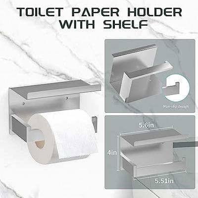 Matte Black Toilet Paper Holder, Lava Odoro Bathroom Toilet Roll