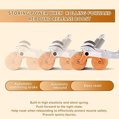 Automatic Rebound Abdominal Wheel, Ab Roller with Elbow Support