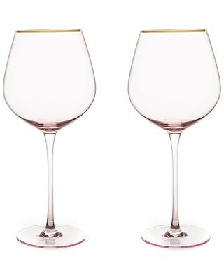 Twine Starlight Stemless Wine Glass, Set of 2