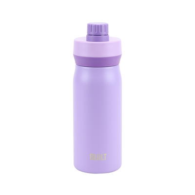 STANLEY 24 oz Lilac Stainless Steel Water Bottle with Wide Mouth and  Flip-Top Lid