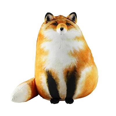 Raccoon Plush Pillow, Cute Stuffed Animals Soft Plushies, Fox Plush Pillow,  Cat Plush Body Pillow, Kitten Plush Throw Pillow Doll Big Plush Toys Gift