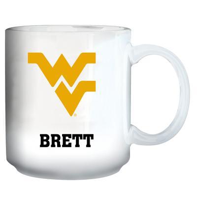 West Virginia Mountaineers Team Logo 12oz. Slim Can Holder