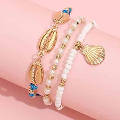 Charm Beaded Bracelets For Women Cute Morganite Aquamarine Beads Brace –  igemstonejewelry