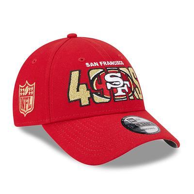 San Francisco 49ers New Era 2022 Sideline Adjustable Visor - Scarlet